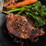 Grilled pork chops