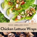Grilled Chicken Lettuce Wrap