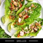 Grilled Chicken Lettuce Wrap