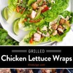 Grilled Chicken Lettuce Wrap