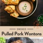 Pulled Pork Wontons