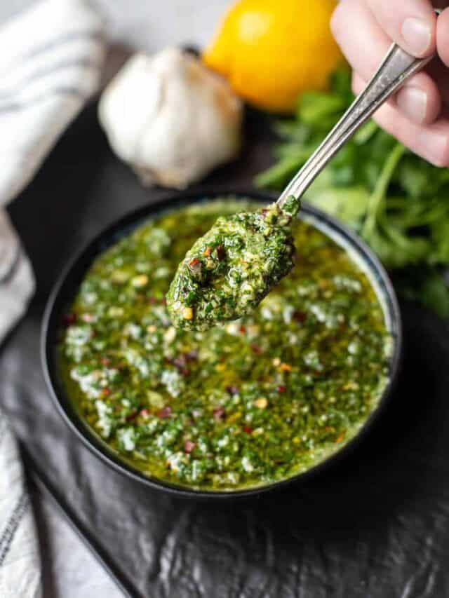 Homemade Chimichurri Recipe