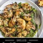 Grilled Cauliflower Florets