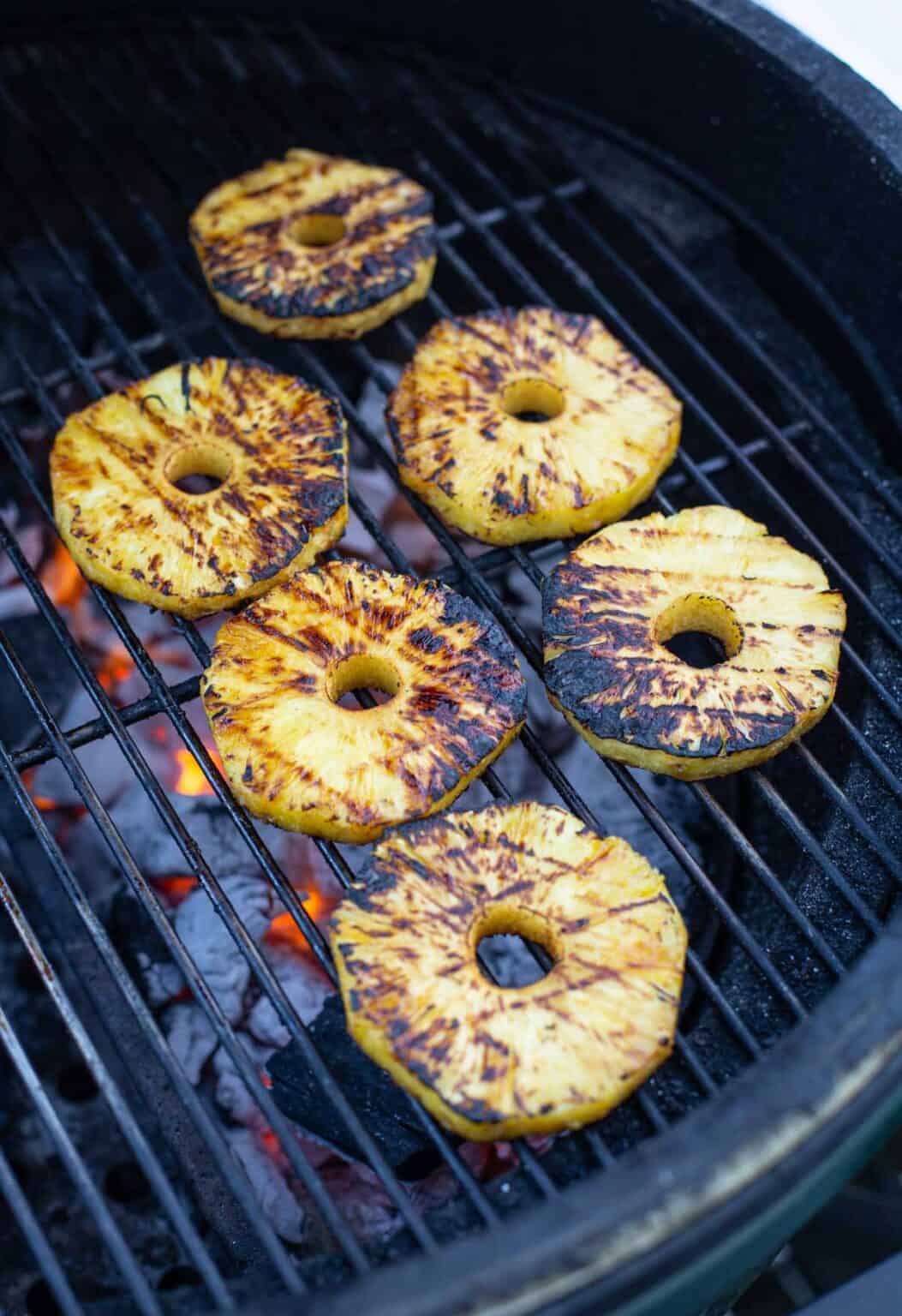 Grilled Rum Soaked Pineapple Vindulge