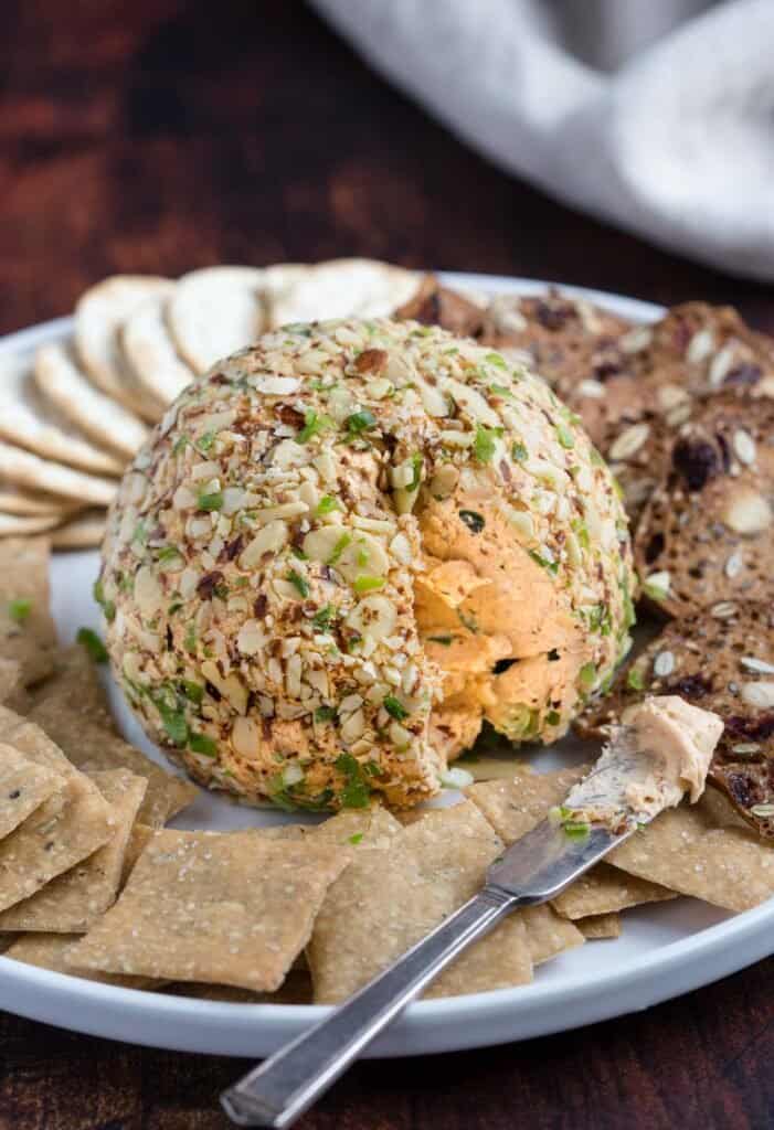Smoked Cheese Ball Vindulge