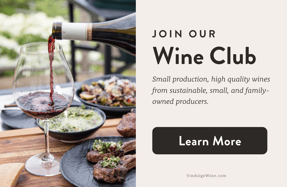 Vindulge Wine Shop Ad and link to buy amazing wine.