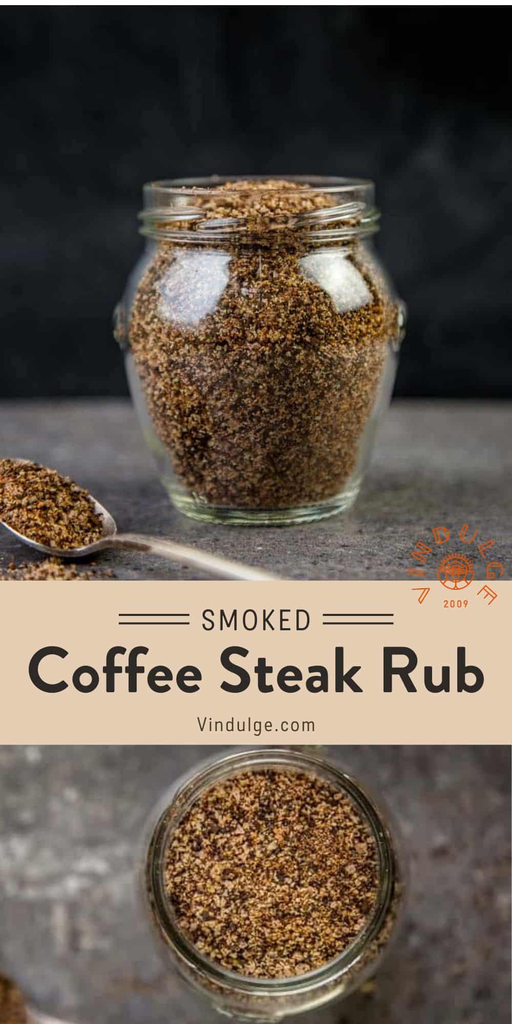 Coffee and Ancho Chili Steak Dry Rub Vindulge