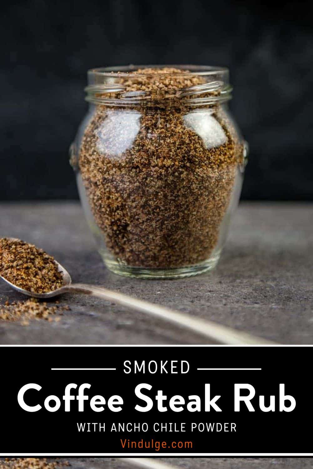 Coffee and Ancho Chili Steak Dry Rub Vindulge