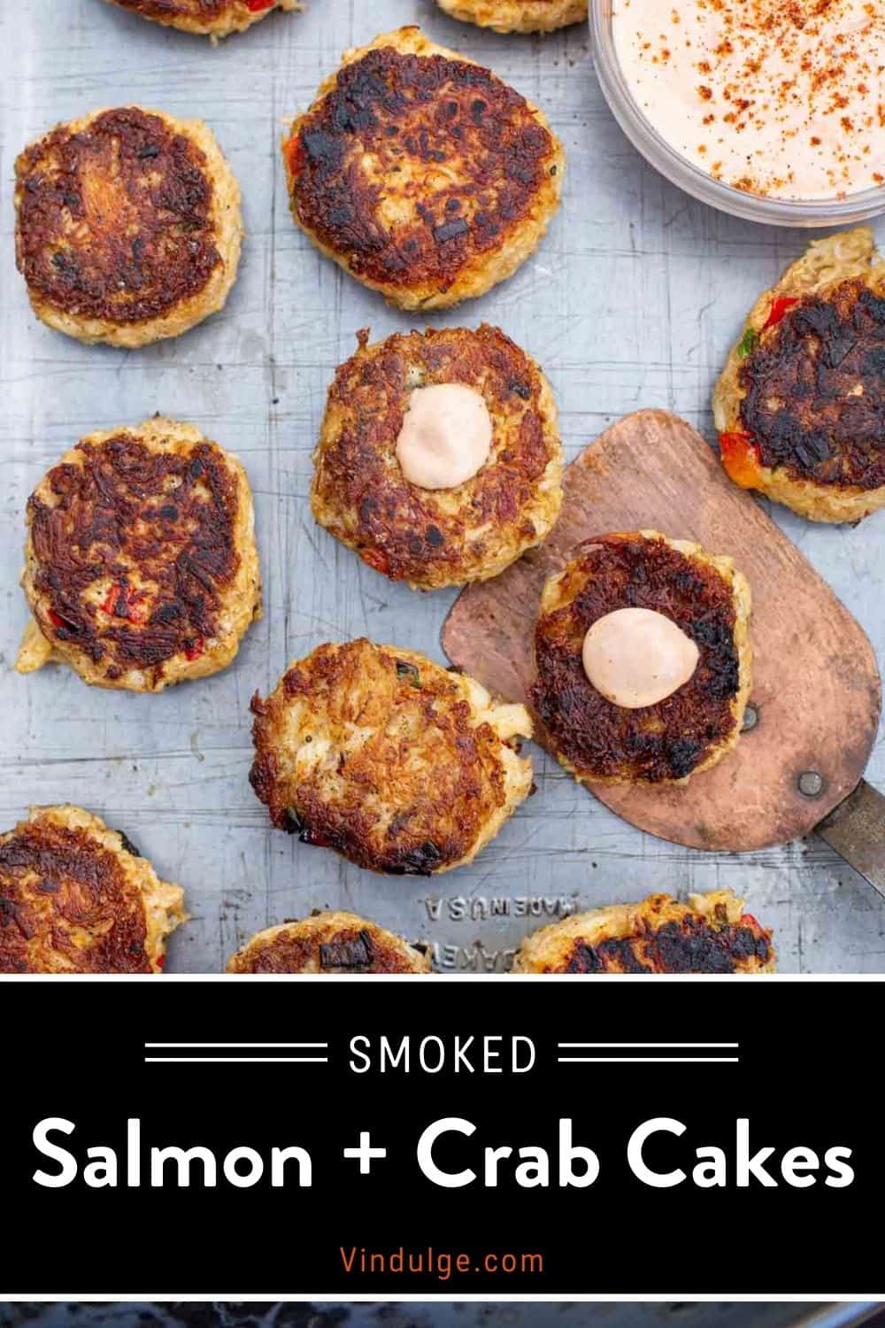 Smoked Salmon Cakes Recipe with Dungeness Crab Relieve time