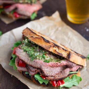 Tri Tip Steak Sandwich