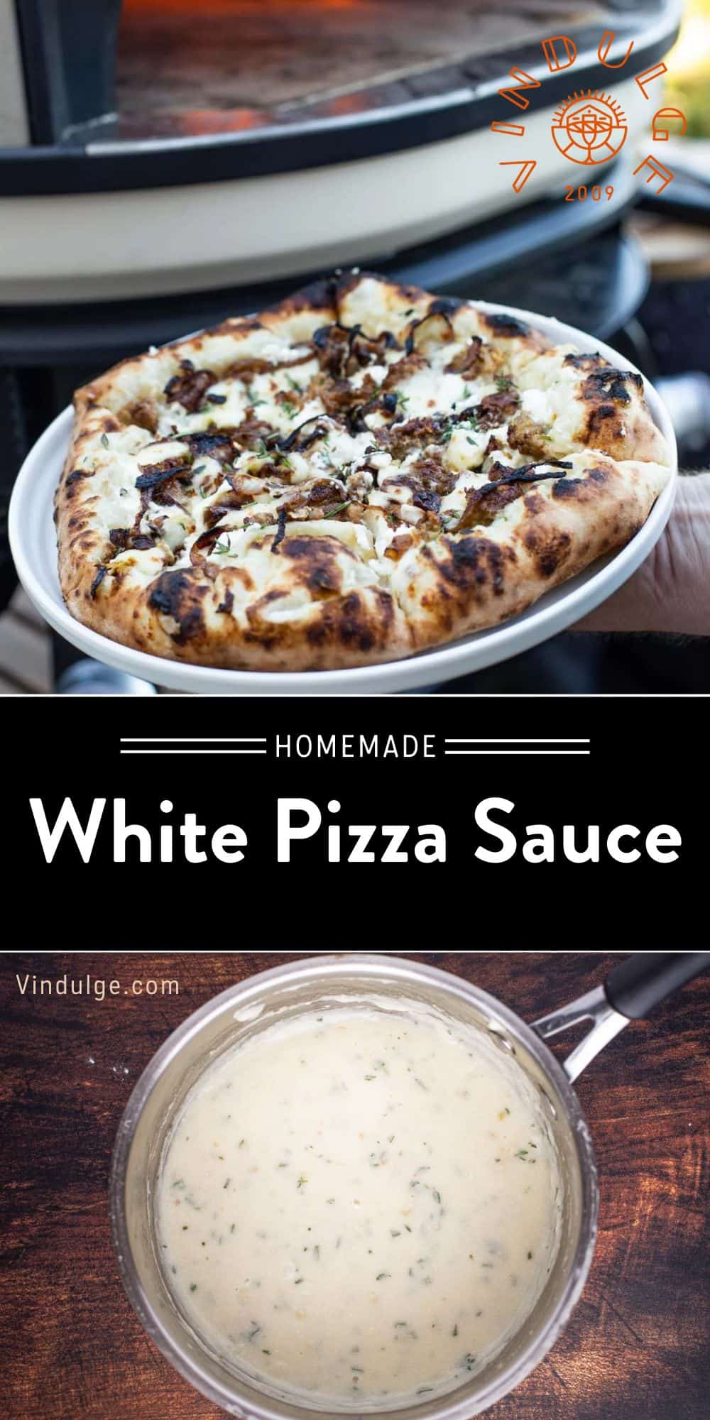 Easy Herb White Pizza Sauce Recipe - Vindulge