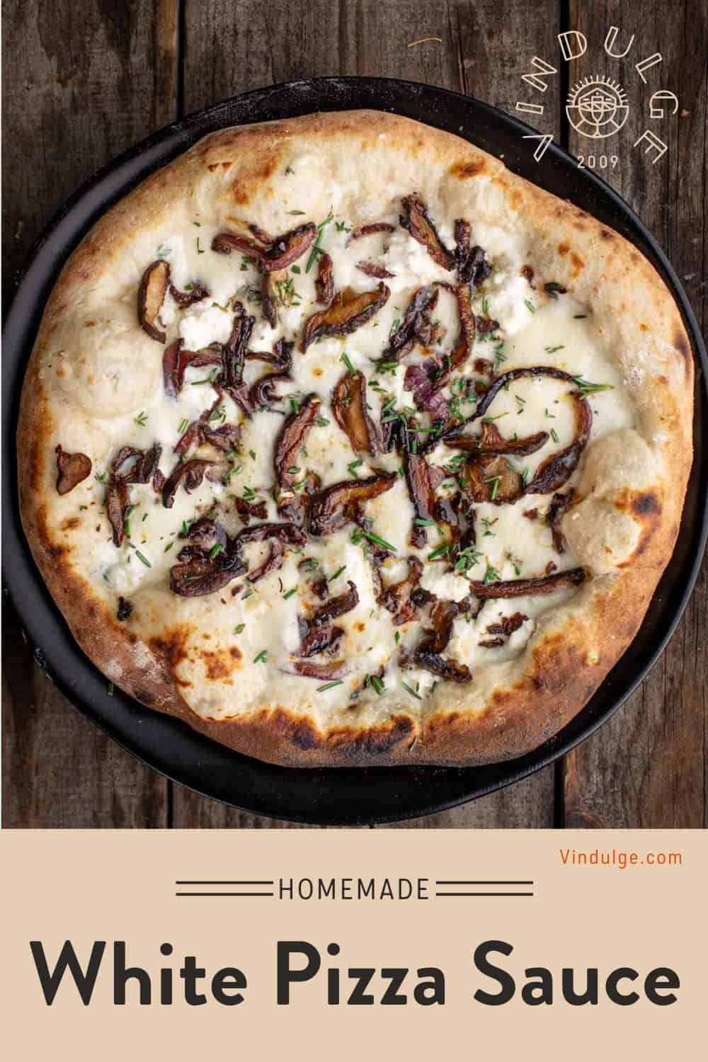 Easy Herb White Pizza Sauce Recipe - Vindulge
