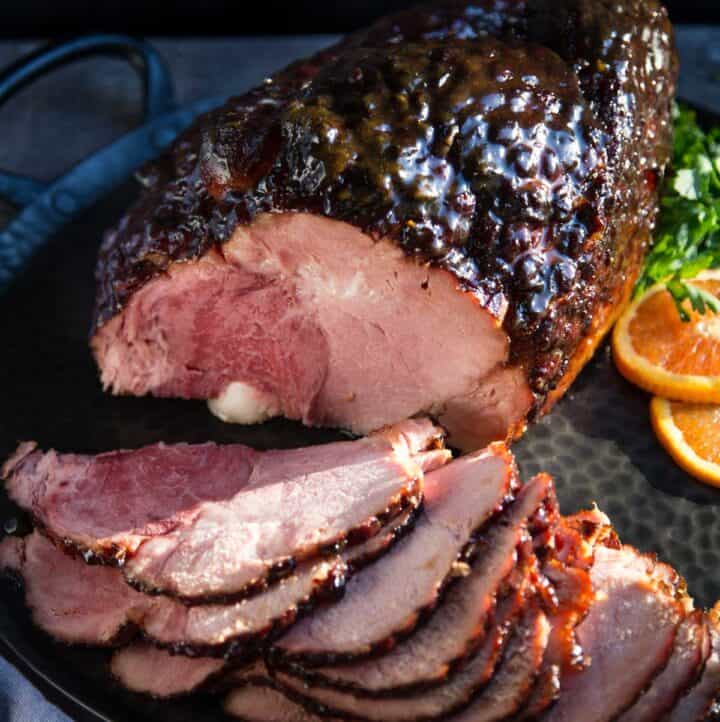 Smoked Ham with Brown Sugar Glaze Recipe - Vindulge