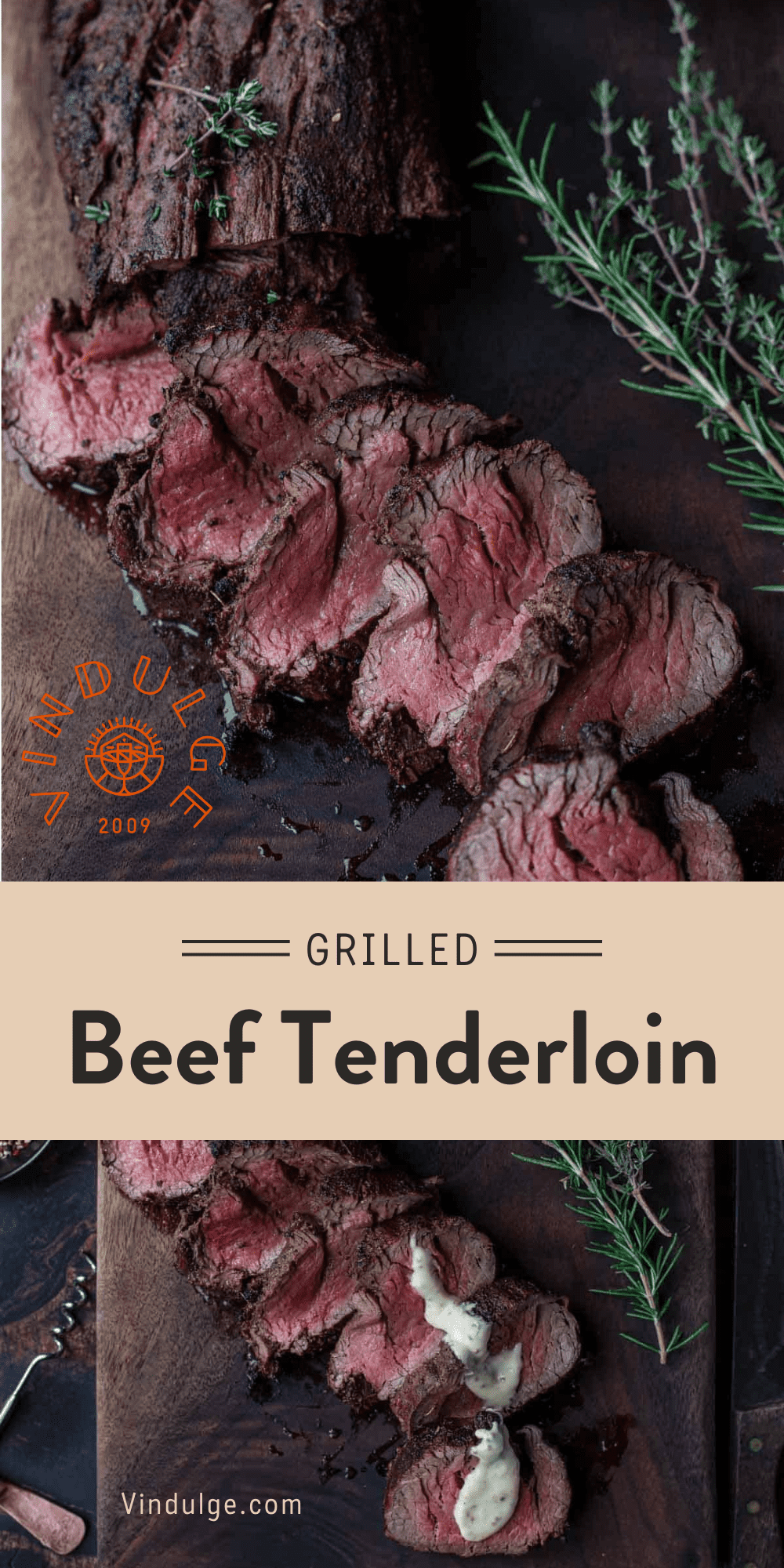 Grilled Beef Tenderloin Recipe with Mustard Steak Sauce - Vindulge