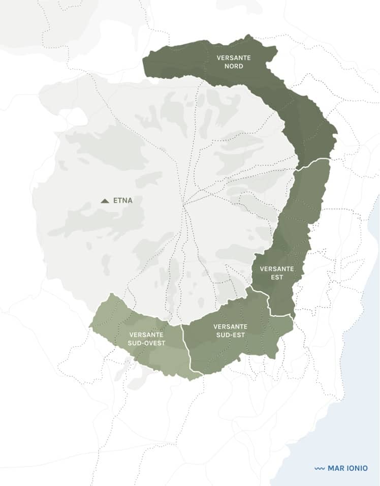 Map of Etna DOC