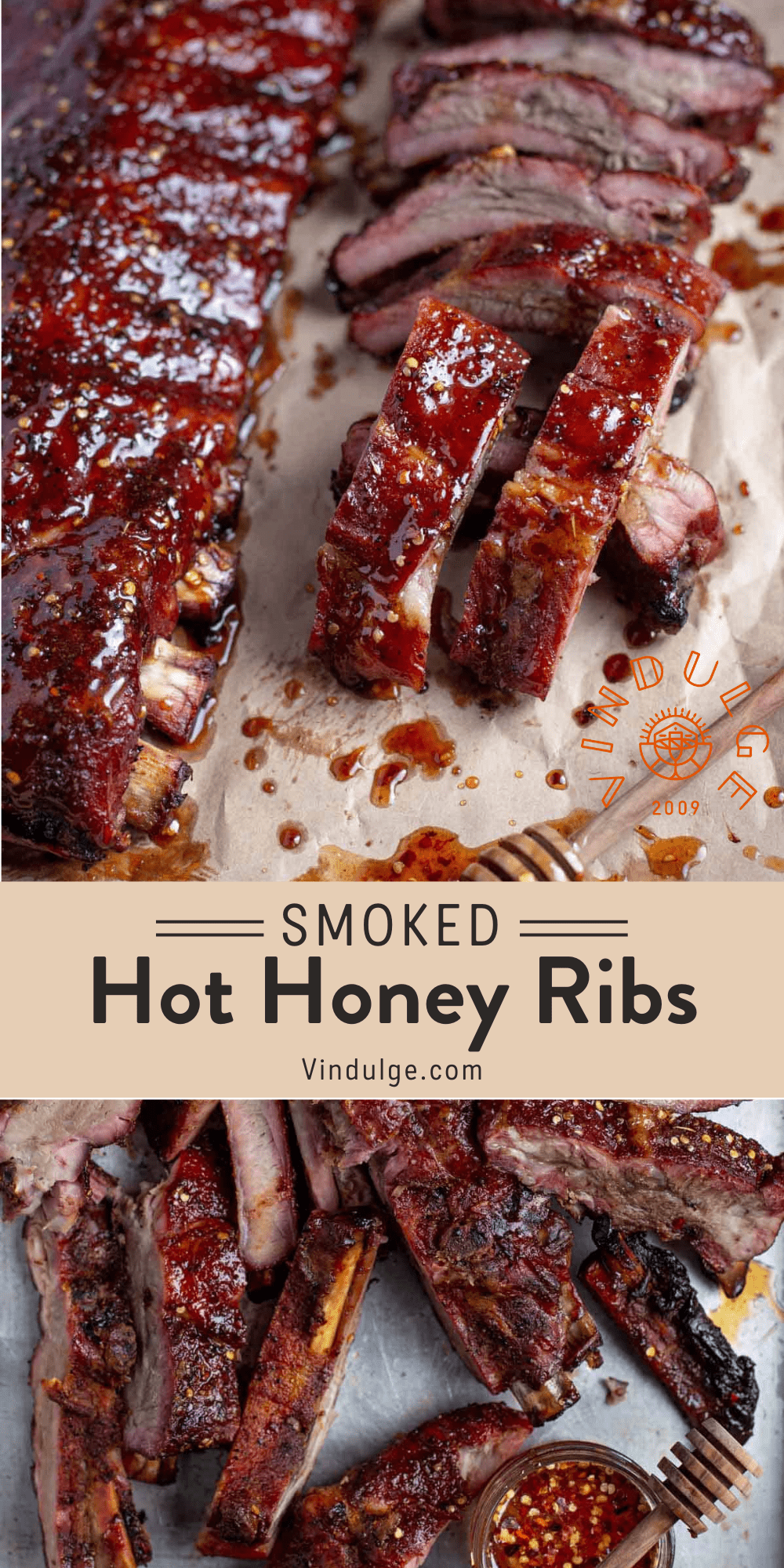 Large Hot Ribs Smoked Hot Honey Ribs Recipe - Vindulge