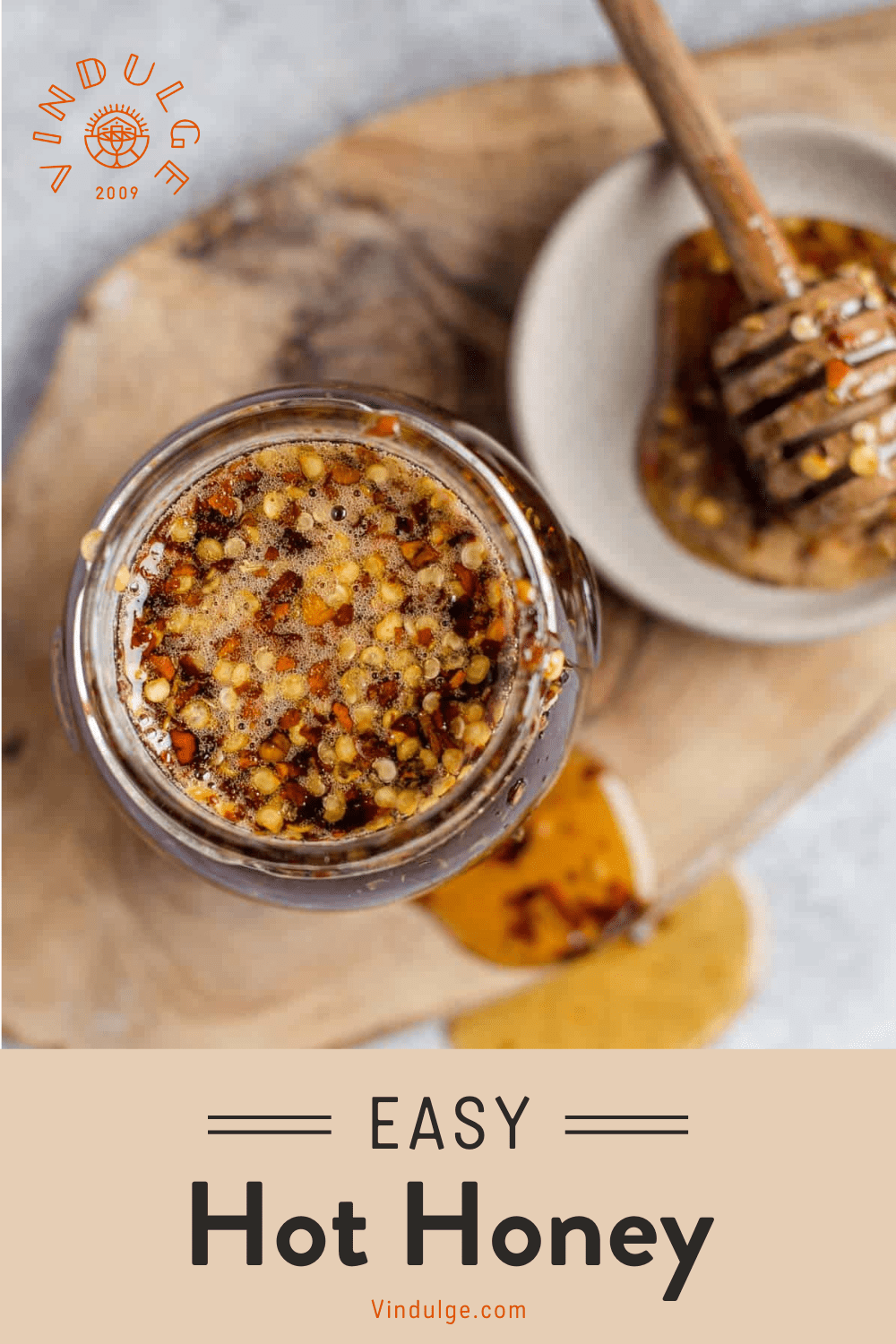 Easy 3 Ingredient Hot Honey Recipe Vindulge