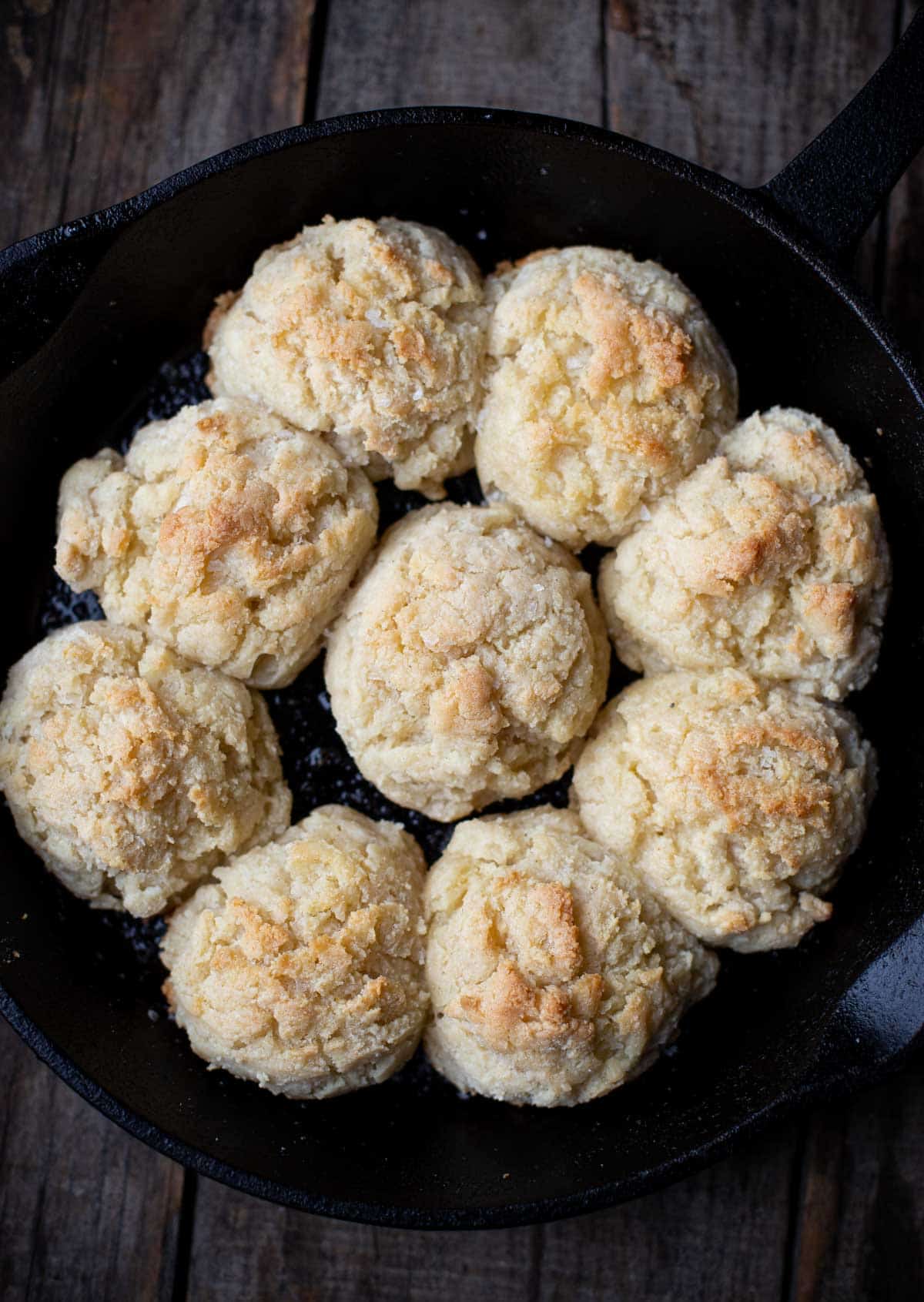 Gluten Free Drop Biscuits using Bob's Red Mill 1 to 1 baking mix