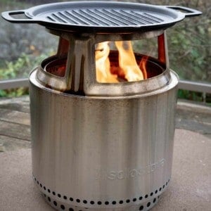 Solo Stove Bonfire with Grill Grate Attachment