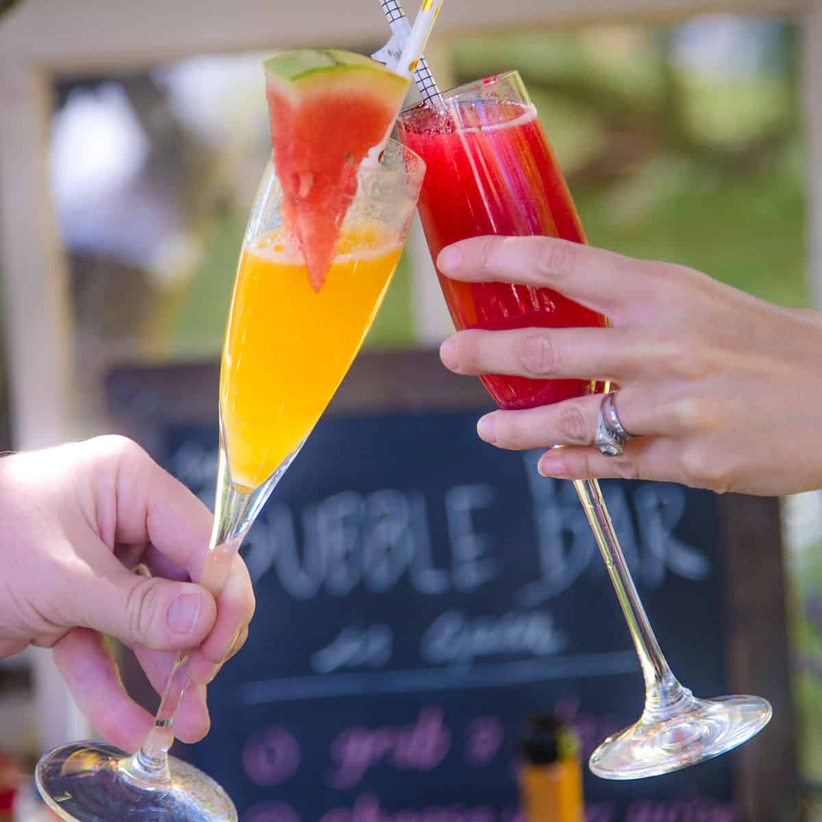 3 Steps To Make A Fabulous Mimosa Bar! 