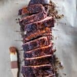 Smoked Ribs with Low Sugar BBQ Sauce