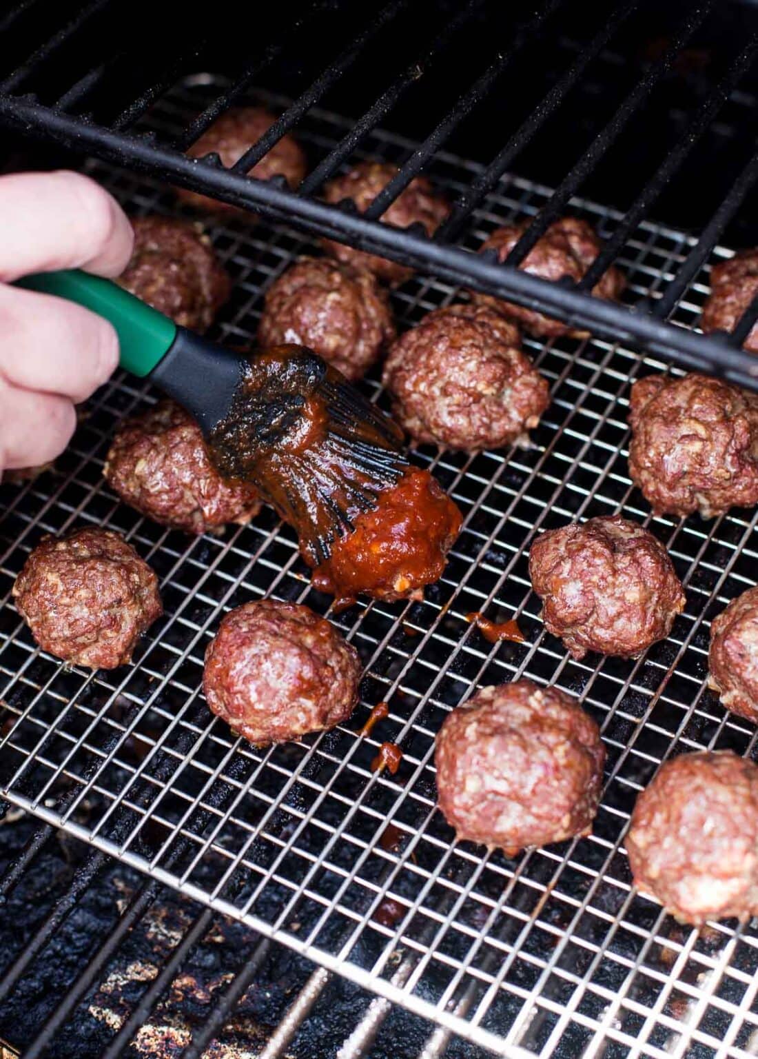 BBQ Meatballs with Red Wine BBQ Sauce Vindulge