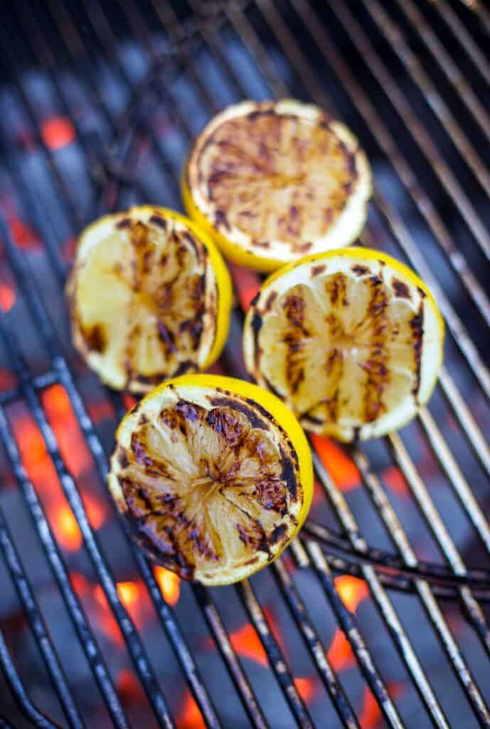 Grilled Lemon halves