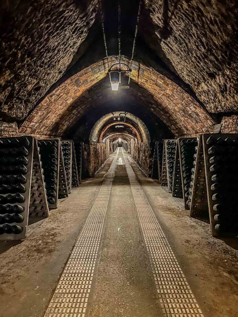 Underground wine cave