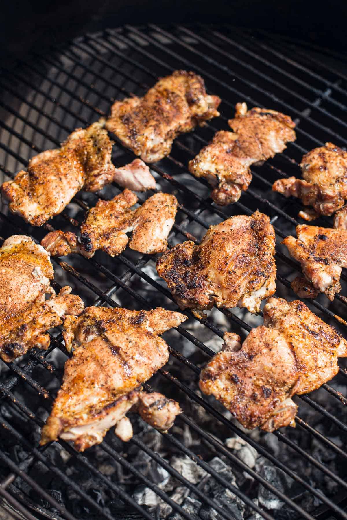 Grilled Boneless and Skinless Chicken Thighs with BBQ Sauce - Vindulge