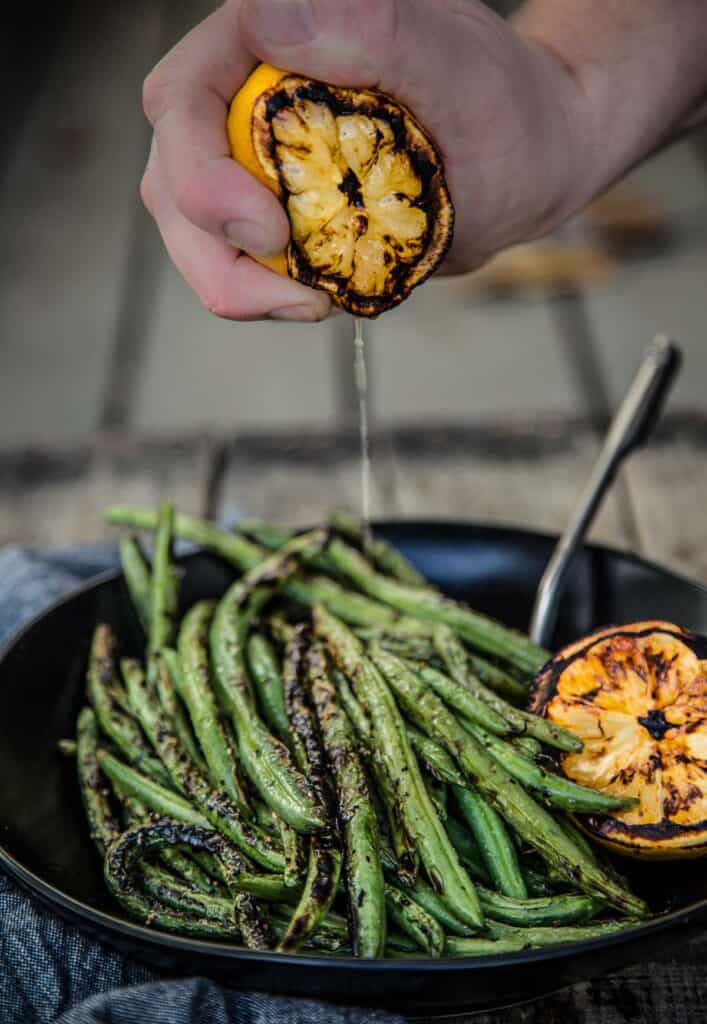 Easy Grilled Green Beans with Lemon Recipe Ditch The Foil Vindulge