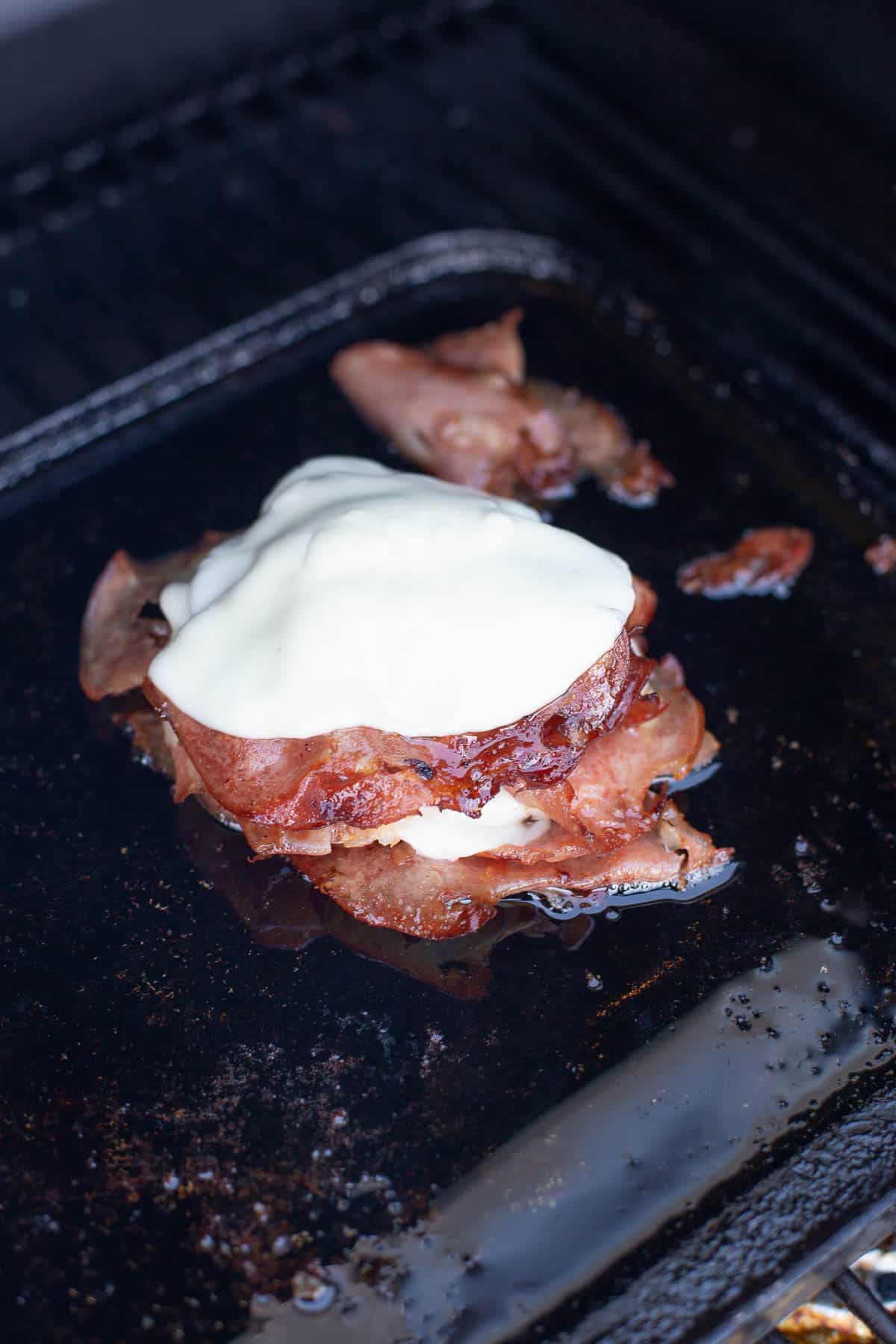 Fried Mortadella Sandwich Recipe With Melted Provolone Vindulge