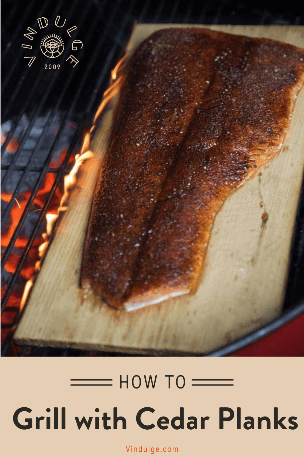 How to Grill With Cedar Planks - The Complete Guide - Vindulge