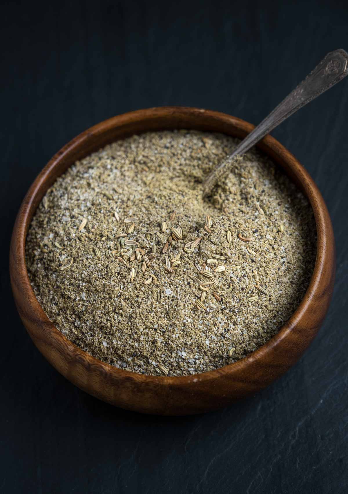 Homemade Turkey Seasoning in a bowl