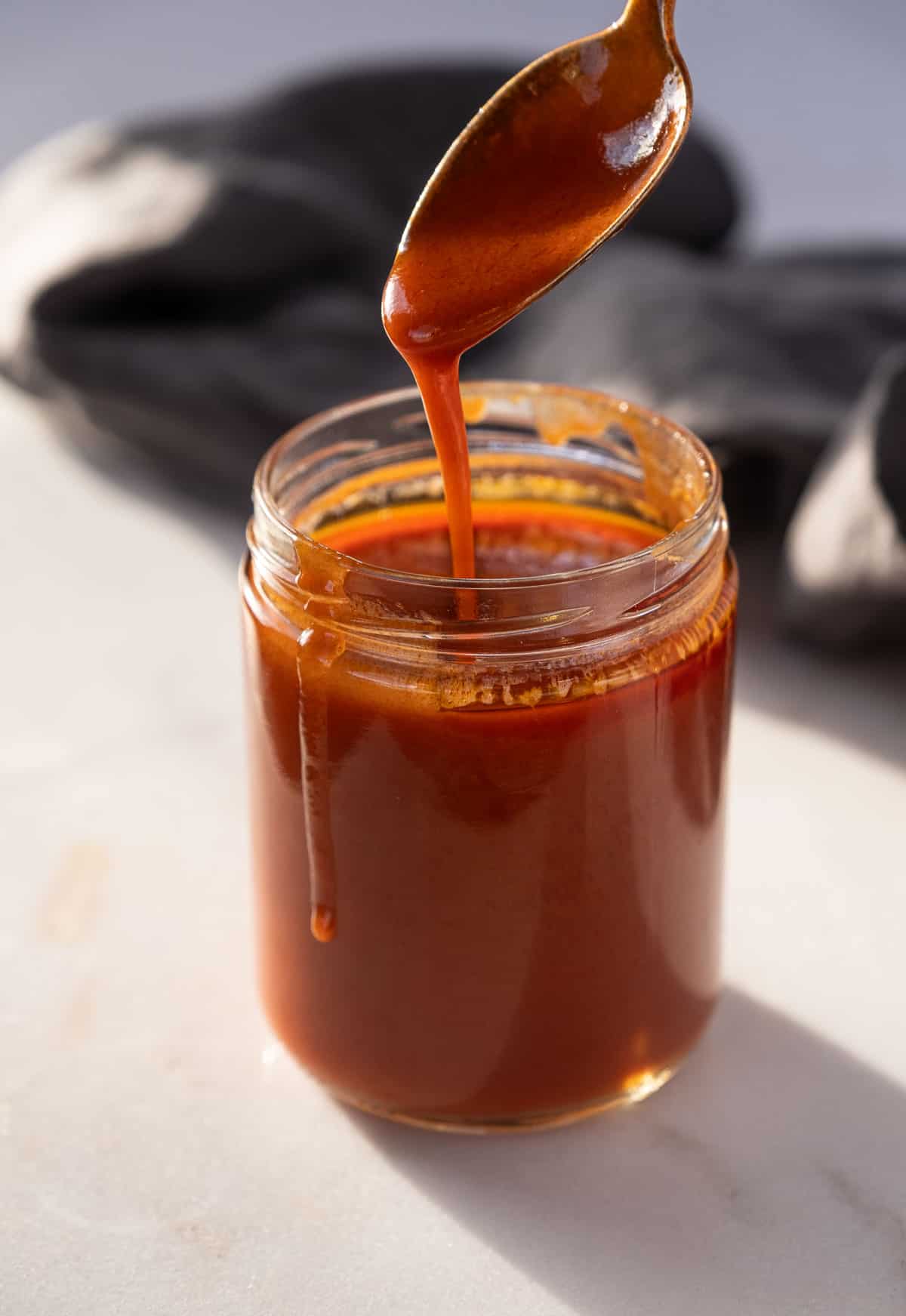 The best Buffalo Chicken Wing Sauce in a mason jar