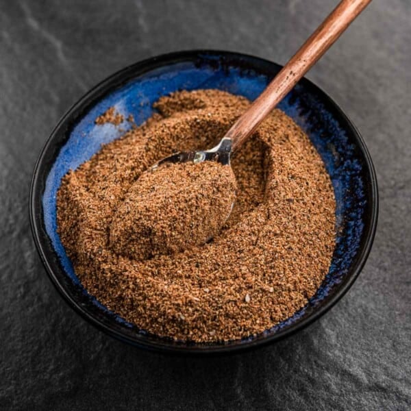 Dry Rub for Chicken Wings in a bowl