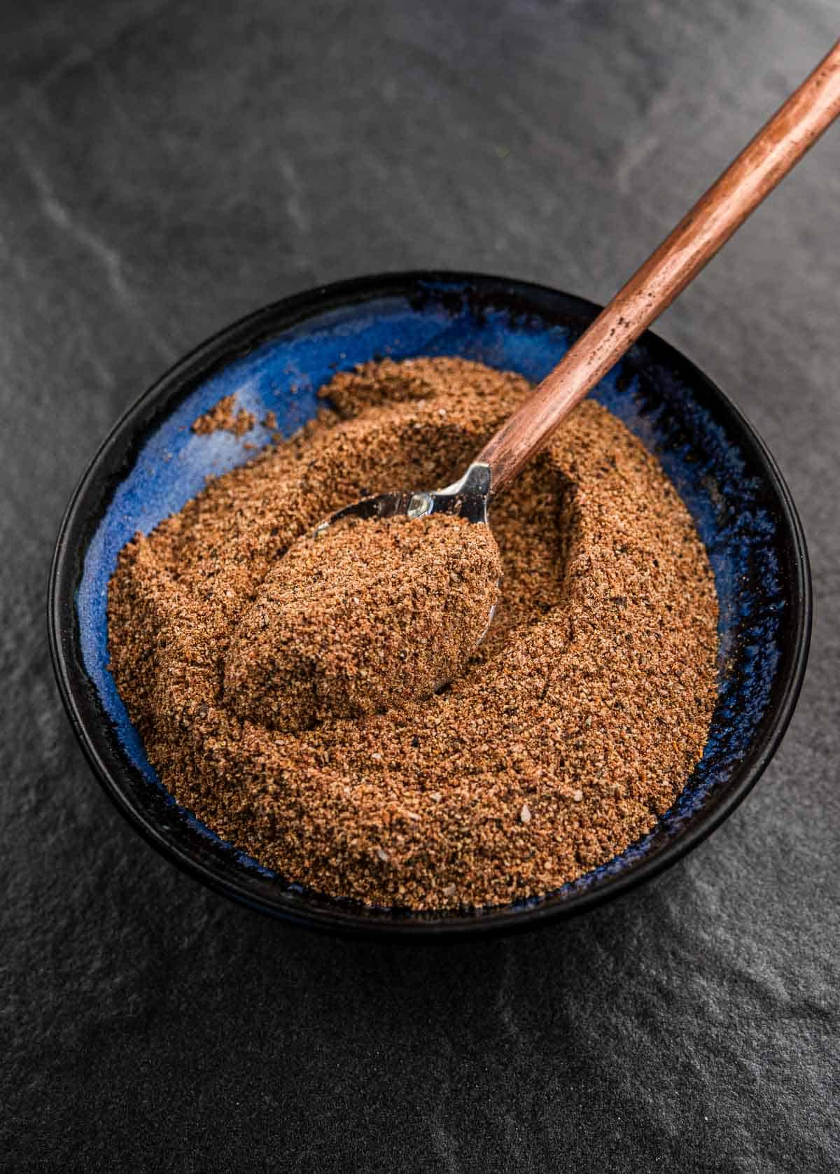 Chicken Wing Dry Rub in a bowl