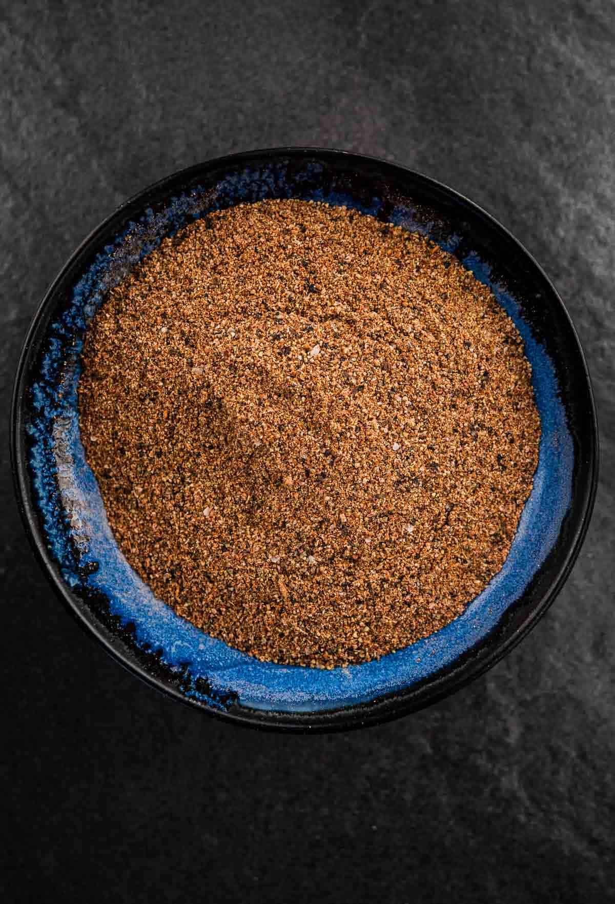 Chicken Wing Dry Rub in a bowl