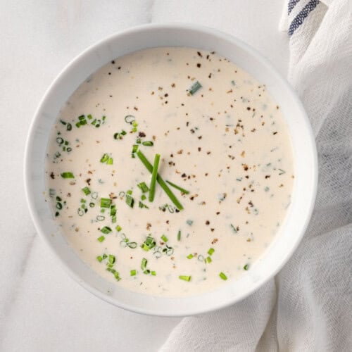 homemade buttermilk ranch dressing without sour cream Easy Homemade Ranch Dressing