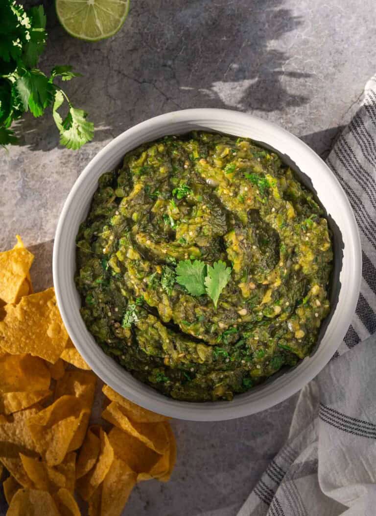 Fire Roasted Hatch Green Chile Salsa Recipe - Vindulge