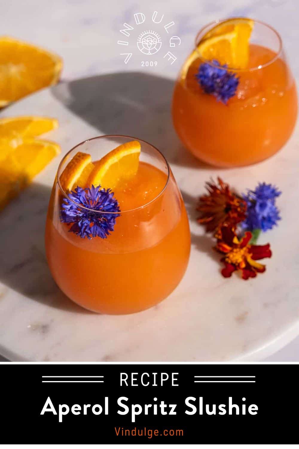 Aperol Spritz Slushie